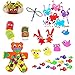 DECORA 1000 Pieces 10mm Round Wiggle Googly Toy Eyes with Self-Adhesive for Crafts and Scrapbooking