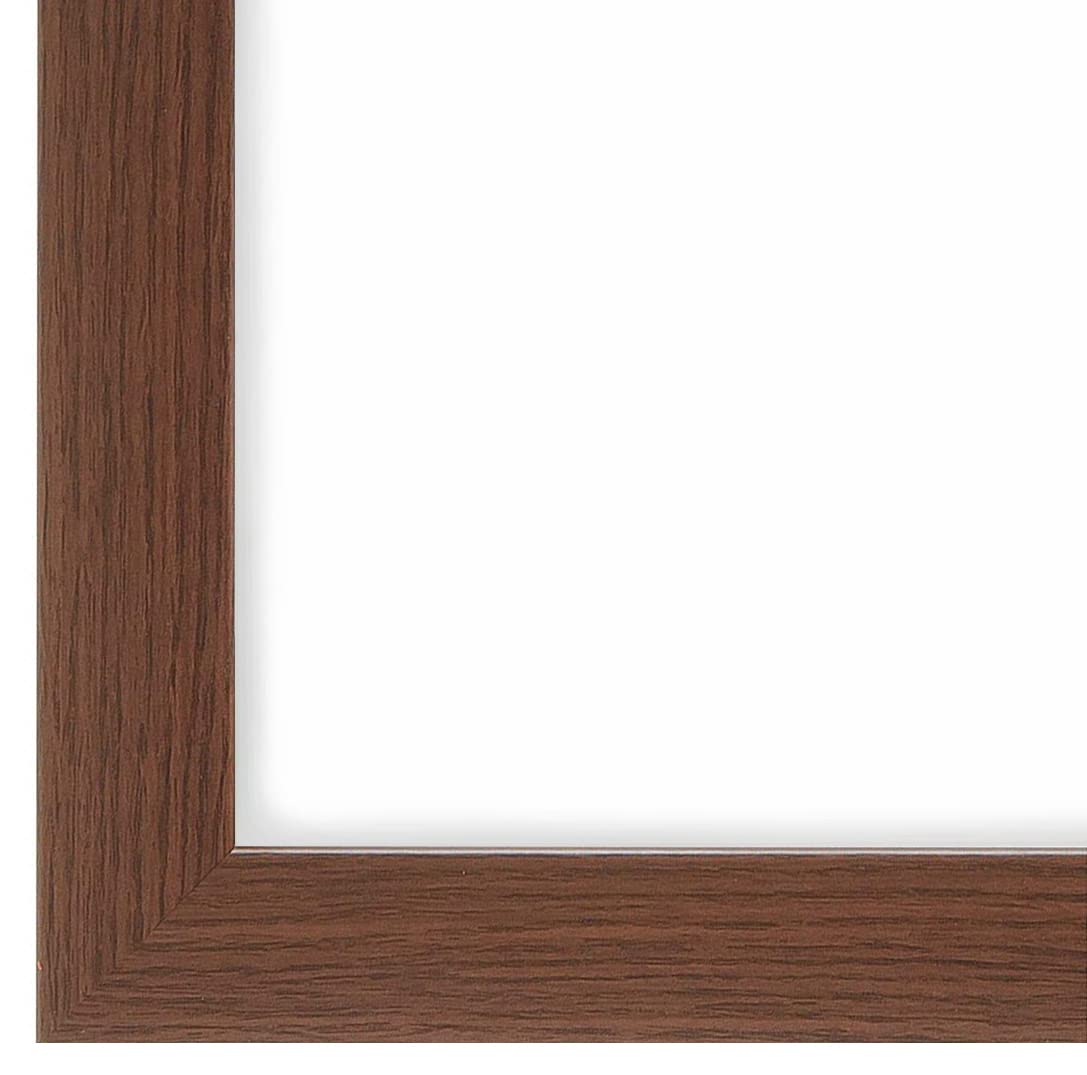 PrimeLuxe Holz Bilderrahmen 50 x 125 cm (Bildmaß) in Wenge Braun | Farbe und Größe wählbar | Rahmen für Poster | Puzzle | Foto collage | MADE IN GERMANY