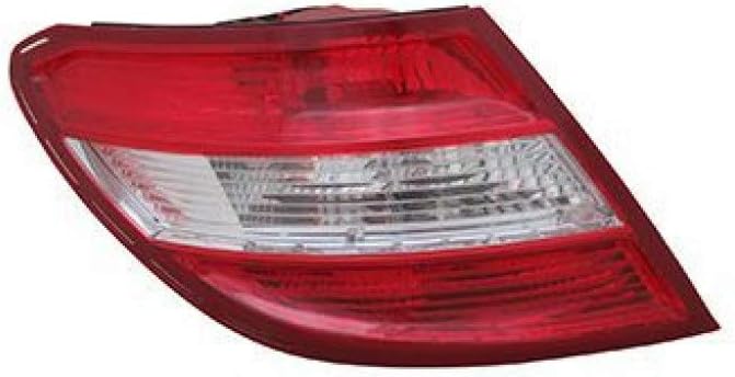 KarParts360 For Mercedes-Benz C300 / C350 Tail Light 2008 09 10 2011 Driver Side For MB2800129 | 204 906 83 02