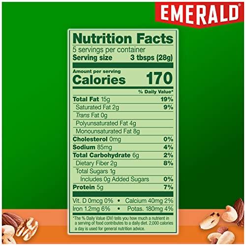 Emerald Nuts, Deluxe Mixed Nuts, 5 Oz Resealable Bag #TOP4
