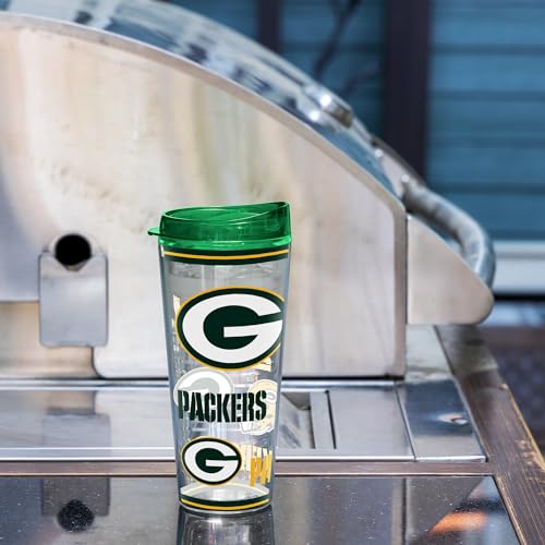 Image of Rico Industries NFL Football Green Bay Packers Double Wall 20oz Tritan Tumbler