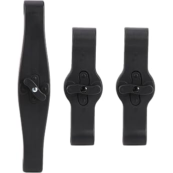 Faderr Pack of 3 Pushchair Connector Accessories for Pushchair Twins Coupler Pushchair Quick Release Left Hook Portable Joint Safety Hook for YOYO
