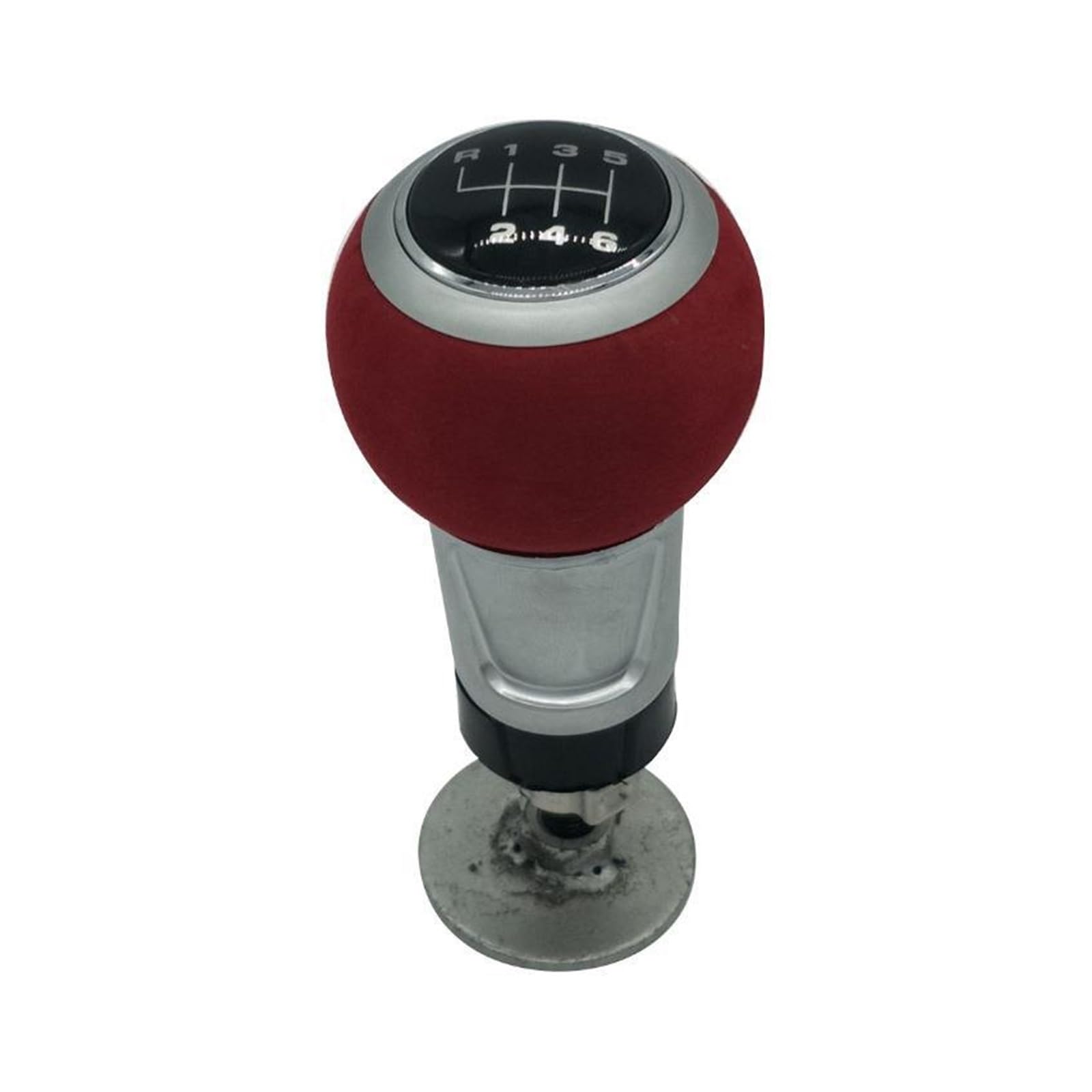 ZNCOJL Car Gear Stick Knob for Audi A4 A5 A3 A6 S3 S4 6 Speed Manual Gear Shift Knob Handle No Modification Required
