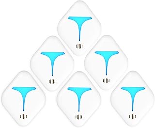 Ultrasonic Pest Repeller, Indoor Pest Control, Pest Repellent Ultrasonic Plug in, Indoor Ultrasonic Repellent for Roach, Rodent, Mouse, Bugs, Mosquito, Mice, 6 Packs