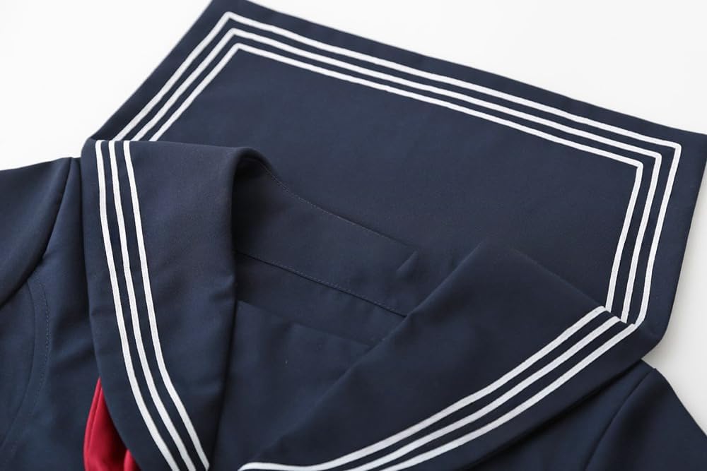 Japanese Anime School Women Sailor Dress Shirts JK Uniform Cosplay Maid Outfit Halloween Costumes