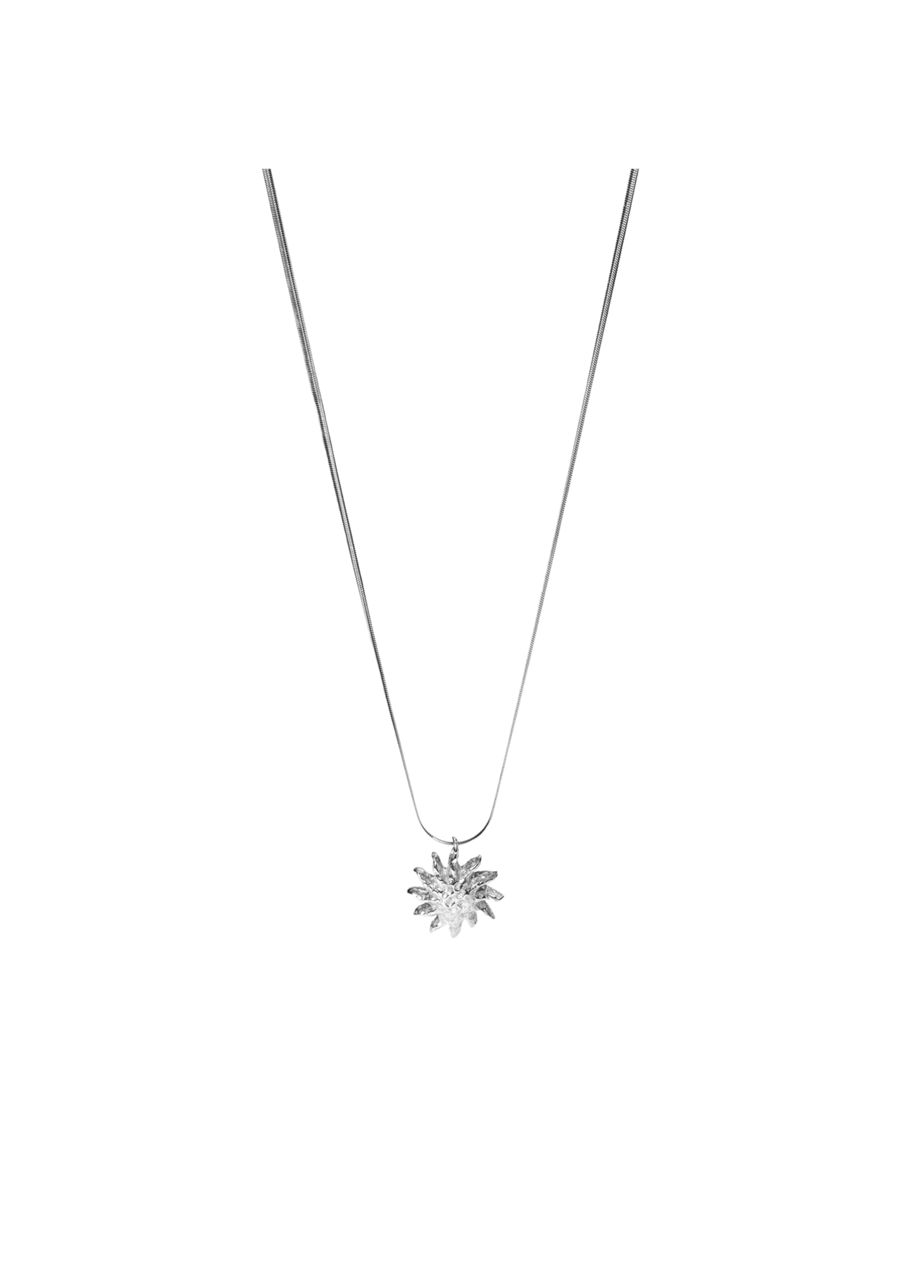 Purelei Iconic Sun Kette – Filigrane Snake-Chain-Halskette mit Sonnen-Anhänger – Edelstahl 14K/18K vergoldet – 50/55 cm – Symbolkette – 9 g – Wasserfest & Verstellbar