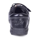 STAR KIDZ Boys Black & White School Shoe Black_1 gallery image