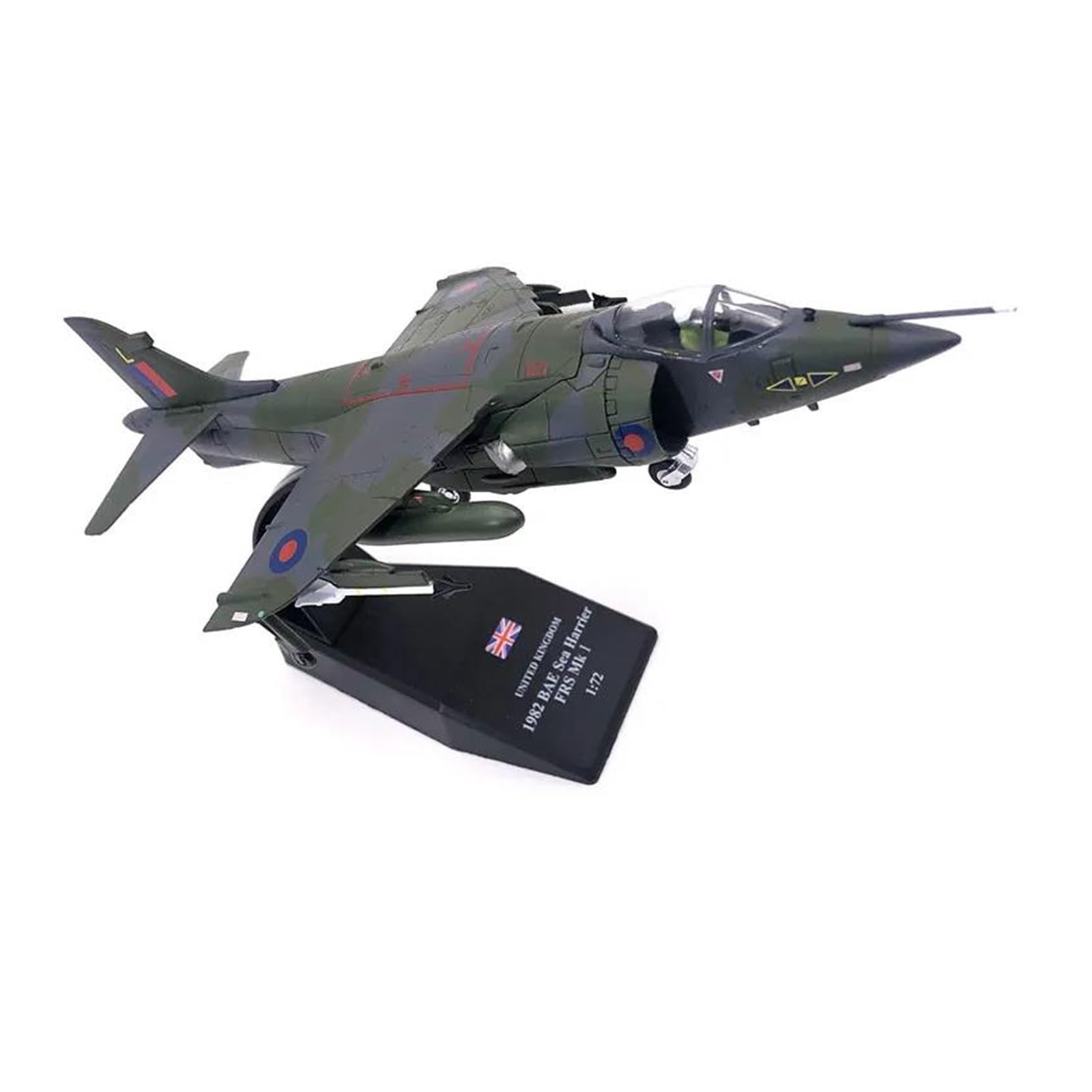 Amazon | 飛行機 模型 完成品 1 72 ハリアー離陸と着陸戦闘機