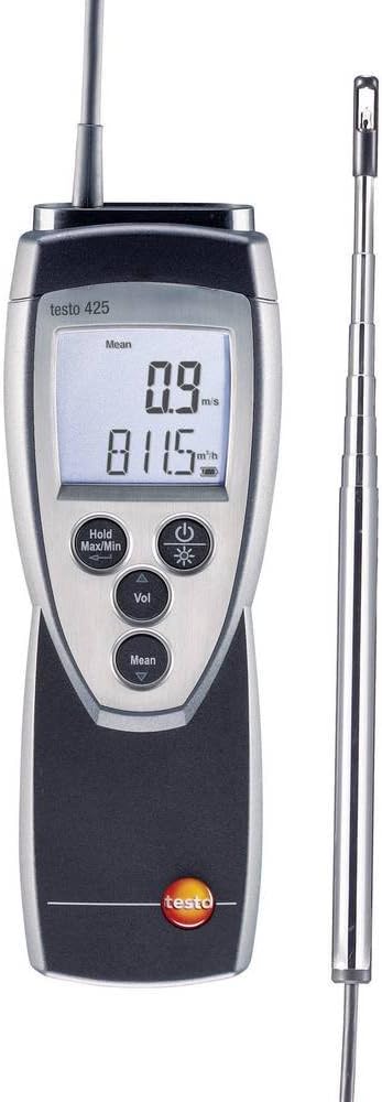 Testo 425 - Digital Hot Wire Anemometer with App Connection (Part # 0563 0425)