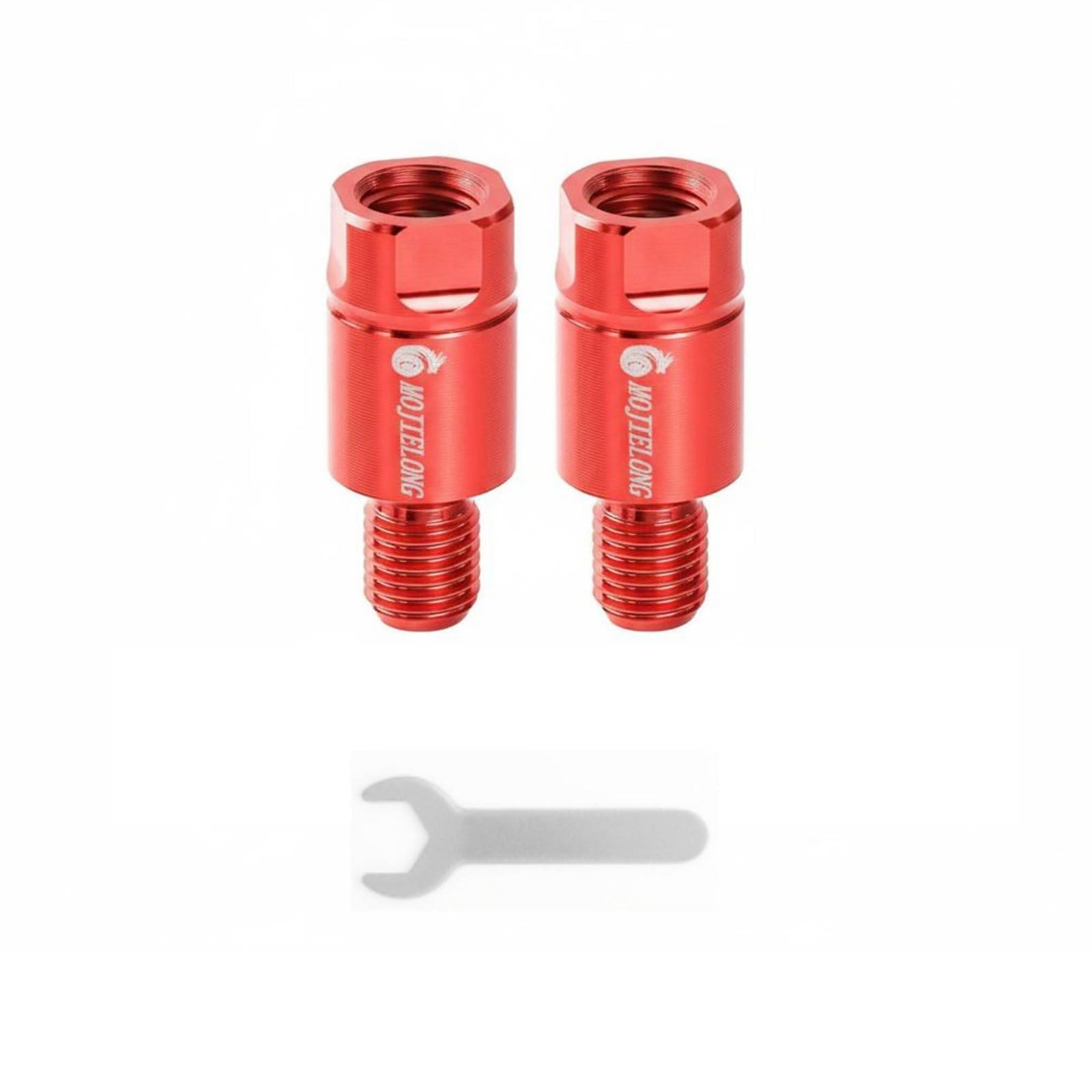 Mirror Heightening Screw Wider Field of View Reflective Mirror Extender Vehicle Hardware Resistant Rustproof, Red, 10M 25MM Motors | Parts & Accessories | Motorcycle & Scooter Parts-image-41