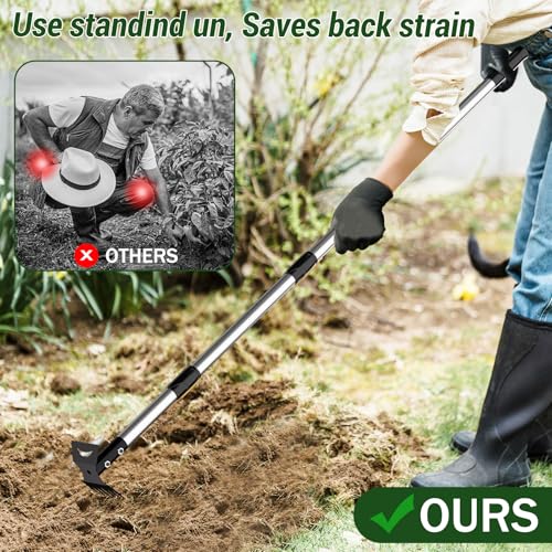 Ukiupop Weed Puller Tool with Long Handle - Image 4
