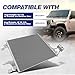 Air Conditioning A/C Condenser Compatible with Jeep Wrangler 2012-2017, Jeep Wrangler JK 2018# 4239, 68143891AA