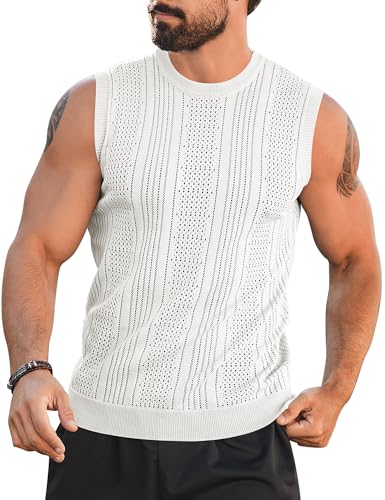 Babioboa Men's Workout Tank Tops Sleeveless Ribbed...