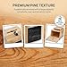 ZENFUN Wooden Suggestion Box with 50 Free Suggestion Cards, Natural Pinewood Ballot Comment Box Donation Box with Locking Hinged Lid for Countertop or Wall Mounted, 8.6