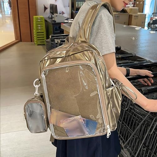 Sac à dos décontracté transparent idéal pour les voyages - 6