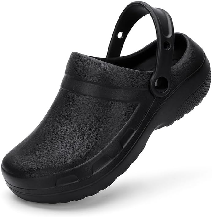 Men's Clogs Comfortable Mules Sandals Adult Slip On Garden Shoes Summer Water Beach Shoes Casual Slippers Lightweight Breathable Cushioned Support