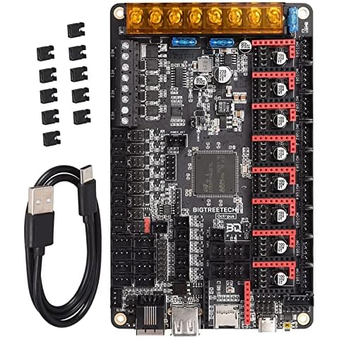BIGTREETECH Octopus V1.1 for CR10 Ender 3 3D printer Control Board Upgrade Spider motherboard Marlin 2.0 Klipper Support TMC2209 TMC2208 TMC2130, TFT35 E3 V3.0, TFT35 V3.0, 12864LCD ect Cover