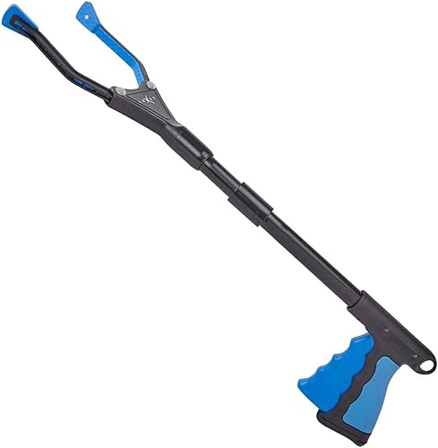 Miniatura 6 de Luxet Reacher - Herramienta de agarre plegable de acero de 19 pulgadas de largo, punta magnética de agarre fuerte, herramienta de agarre resistente,