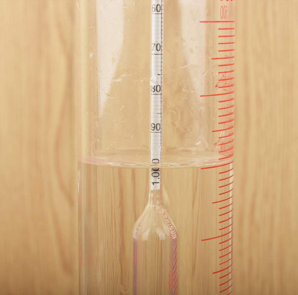 All ranges Precision Plain-Form Glass Hydrometer Densimeter Liquid Range 0.6-2.0g/cmᶟ 14PCS