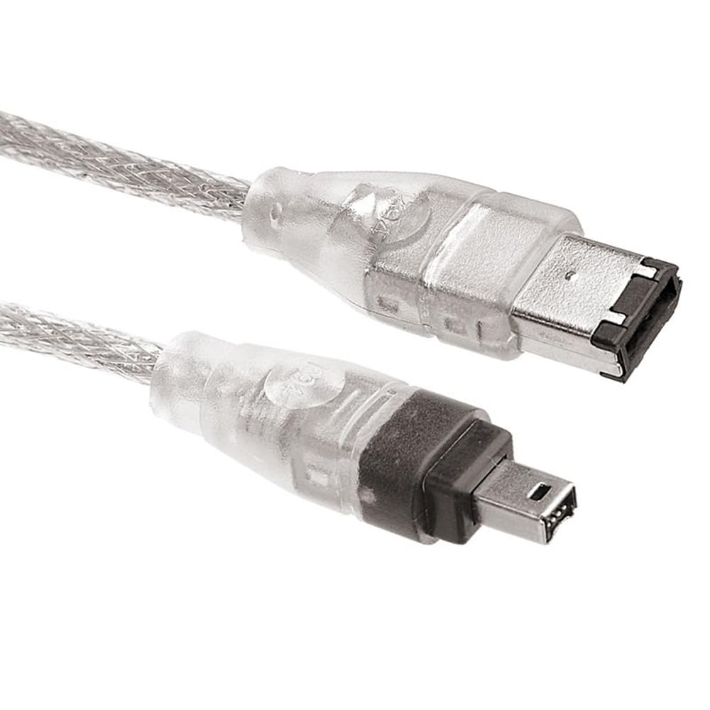 1394 6Pin a Firewire 400 IEEE 1394 4 Pin Maschio iLink Cavo Adattatore Cavo per Fotocamera Videocamera