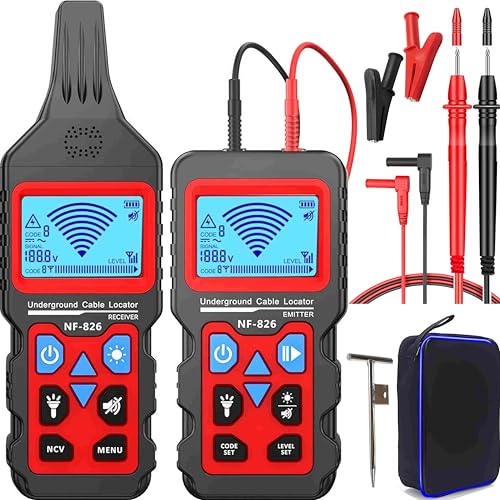 NF-826 Underground Wire Locator Circuit Tracker 12-400V...