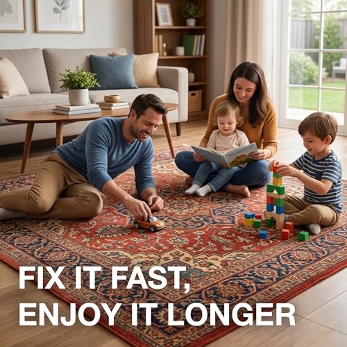 Image of Bond Carpet Seam Tape 15 Ft Roll, Heatless Seam Adhesive for Rug Binding | Self-Adhesive Heatless Carpet Seaming Tape - Strong Self-Adhesion - DIY Area Rug Binding, Joining, Repair & Upholstery