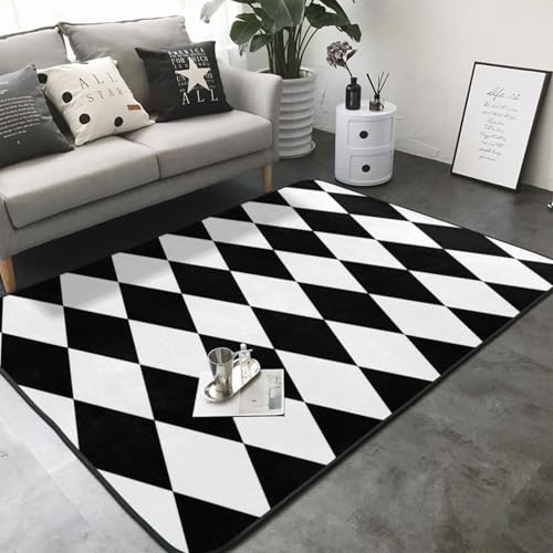 Tapis lavable en machine de salon 147x203cm grand format chic - 4