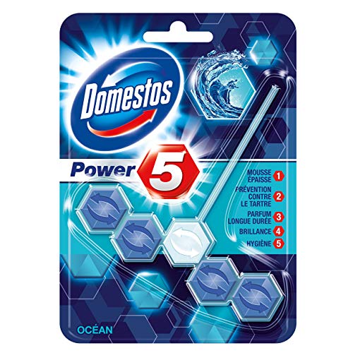 Domestos Bloc Wc Power Five Océan - lot de 3 Cover