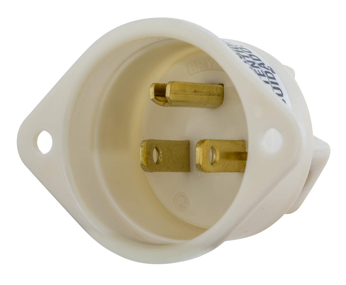 Bryant Electric 5278 Industrial Grade 15 Amp 125V Nema 5-15P