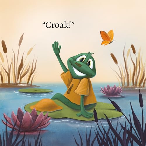 Image of Little Green Frog Helps a Friend: Story Book for Toddlers and Preschoolers