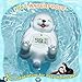 Baby Bath Thermometer, Cute Otter Floating Water Thermometer for Newborns & Infants, Safe and Accurate Room and Bathtub Temperature Monitor, Grey