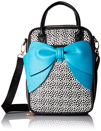 Betsey Johnson Lunch Tote Bow Chow Bella, Spot