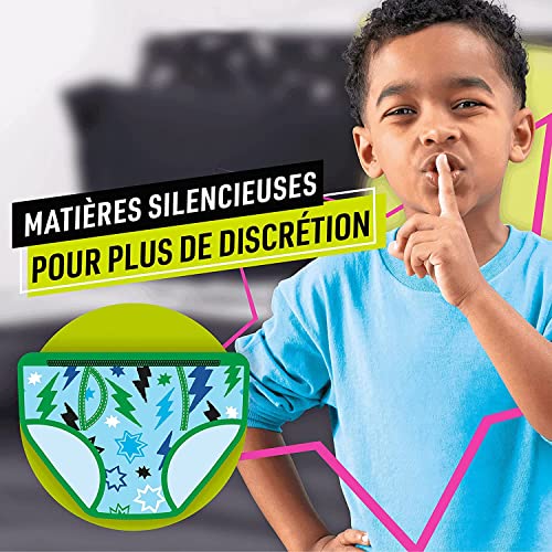 Pampers Ninjamas - Pantalones de pijama para niños, 4-7 años (17-30 kg), 60 pantalones de noche, protección contra fugas durante toda la noche, el embalaje puede variar