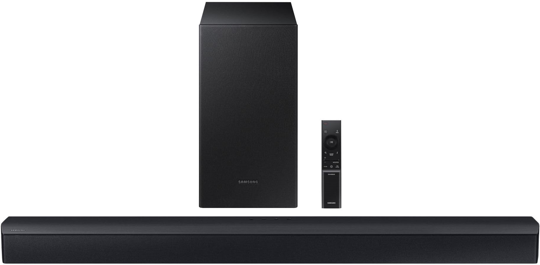 Samsung HW-C43C/ZA 2.1 ch DTS Virtual:X Soundbar 270-Watts w/Subwoofer, Black (Renewed)
