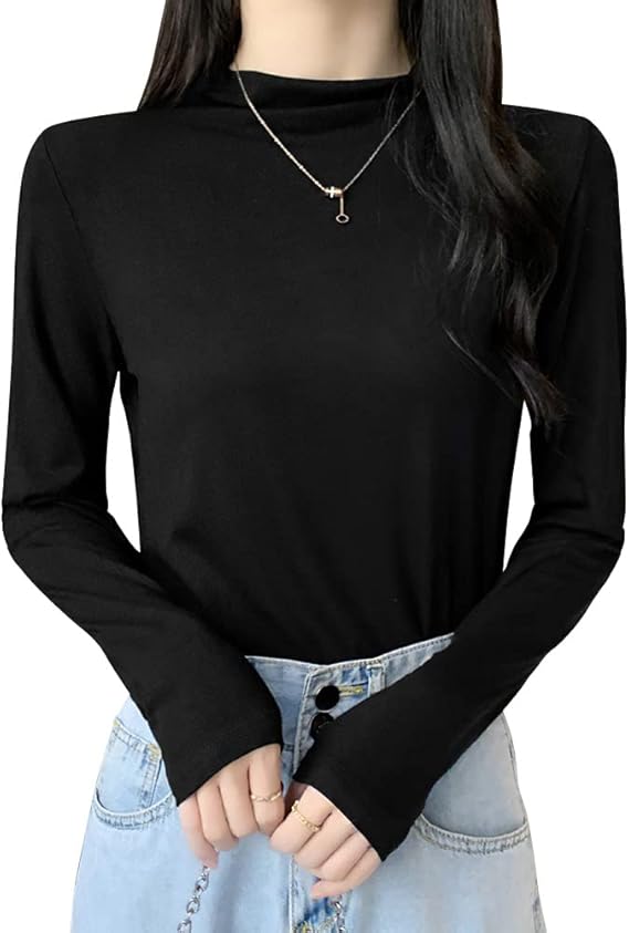 Amazon ハイネック トップス レディース インナー カットソー 長袖 秋 冬 柔らかいミルク繊維を採用 ストレッチ性 着痩せ 重ね着に便利 防風保温ハイネック タートルネック ピリング防止 防寒トップス 無地長袖 インナーシャツ 高い伸縮性 シンプル 滑らかな触感 Amazon ハイネック トップス レディース インナー カットソー 長袖 秋 冬 柔らかいミルク繊維を採用 ストレッチ性 着痩せ 重ね着に便利 防風保温ハイネック タートルネック ピリング防止 防寒トップス 無地長袖 インナーシャツ 高い伸縮性 シンプル 滑らかな触感