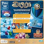 Title: Dixit (Bilingual French/English Version) - A Game by Asmodee | Ages 8+ - 3 to 6 Players - 30 to 45 Minute Playtime - Board Games - Strategy/Family Game