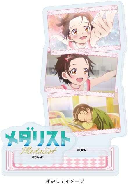 TV Anime Medalist 01 Union Iniri [Scene Illustration] Acrylic Stand Plate image 2