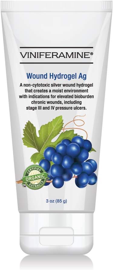Viniferamine Wound Hydrogel Ag 3oz