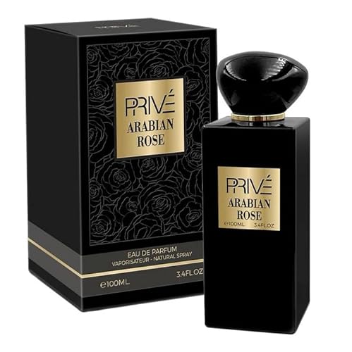 Arabian Rose Women 100ml EDP Prive Womens Ladies Perfume Spray Perfume Ladies Fragrance Gift For Her English Smell Paris Modaleo Collecions