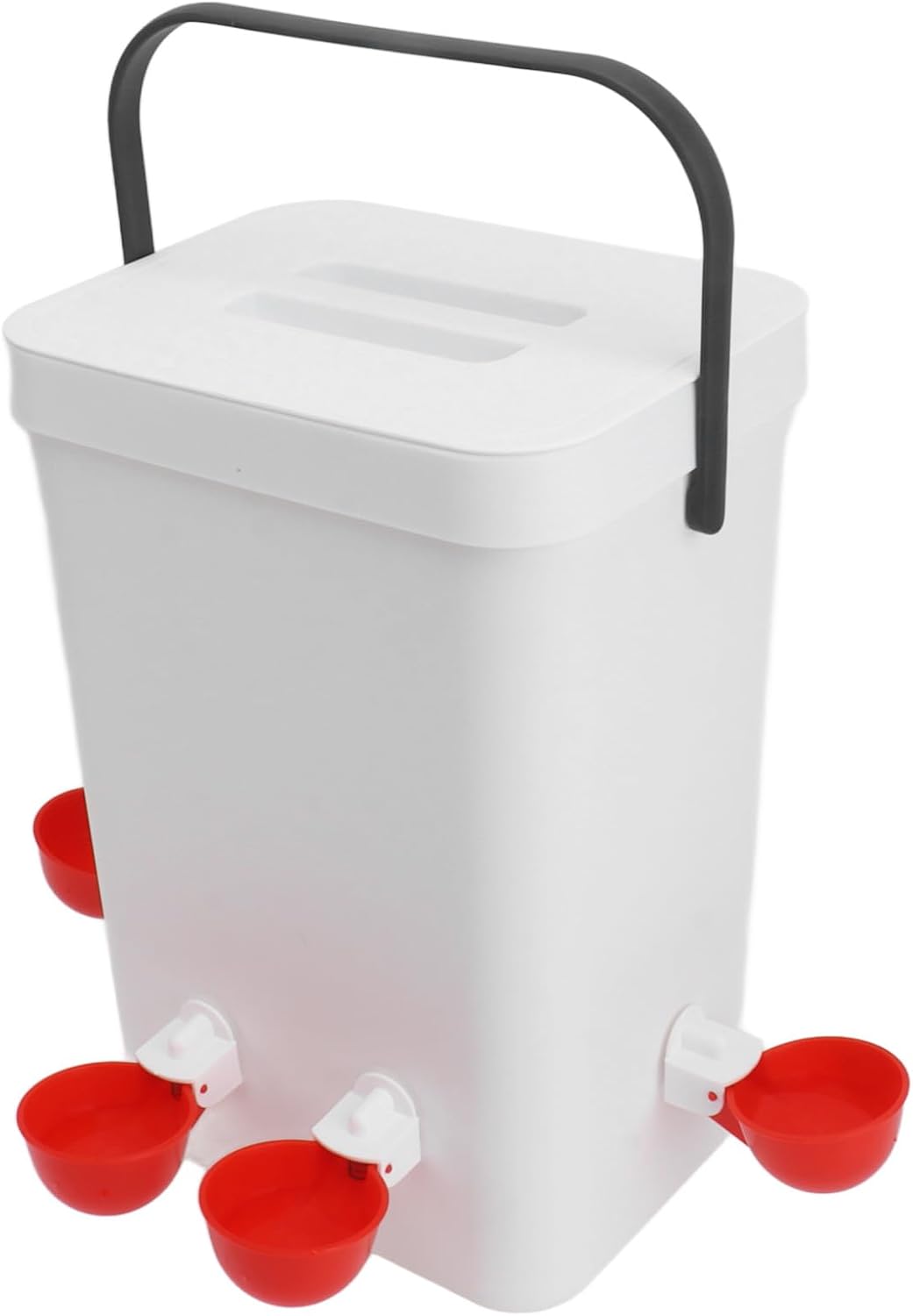 Large Capacity 12 Liter Automatic Chicken Waterer and Feeder Set Portable Poultry Hydration System