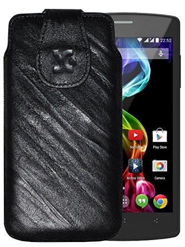 Suncase Étui en cuir pour Téléphone Portable/ThL 5000/étui en cuir Étui de protection Coque de protection