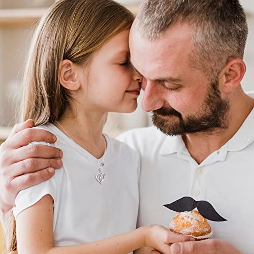 Iefil-Gifts-for-Daughter-from-Dad-925-Sterling-Silver-Heart-Pendant-Initial-Necklace-Daughter-Gifts-from-Dad-Christmas-Birthday-Gifts-for-Daughter-Jewelry-Gifts