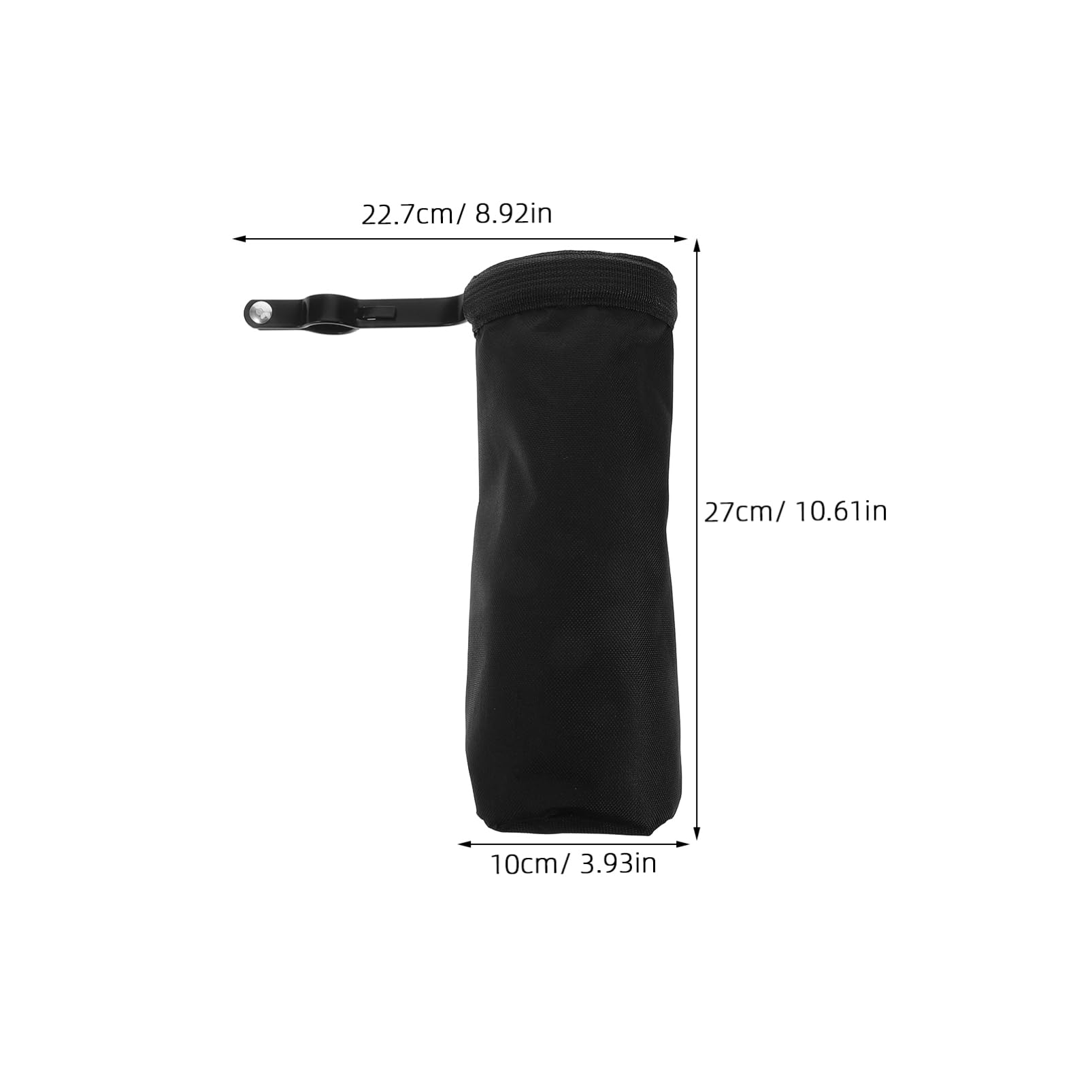 HANABASS Drumstick Storage Bag Lightweight and Portable Drumstick Pouch for Easy Transport Versatile Storage for Multiple Drumsticks Durable Design for Drummers and Musicians