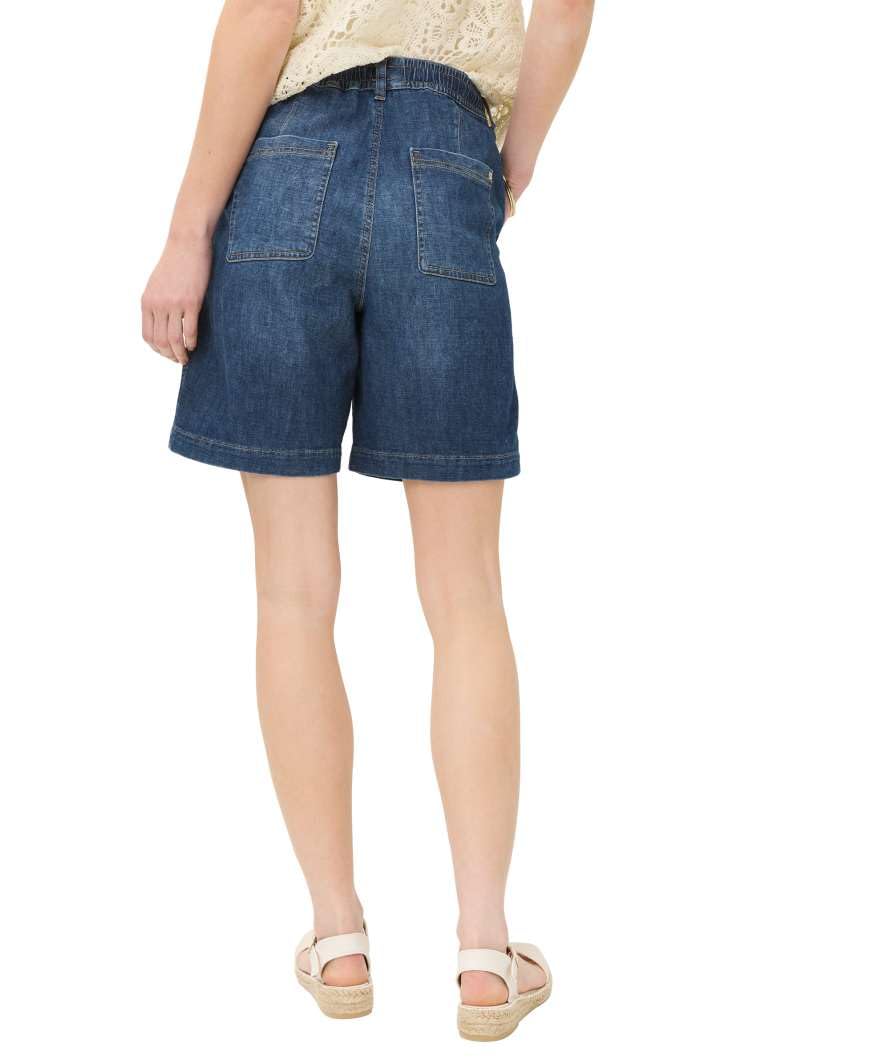 Brax Damen Style Maine B Casual Denim Jeans-Shorts