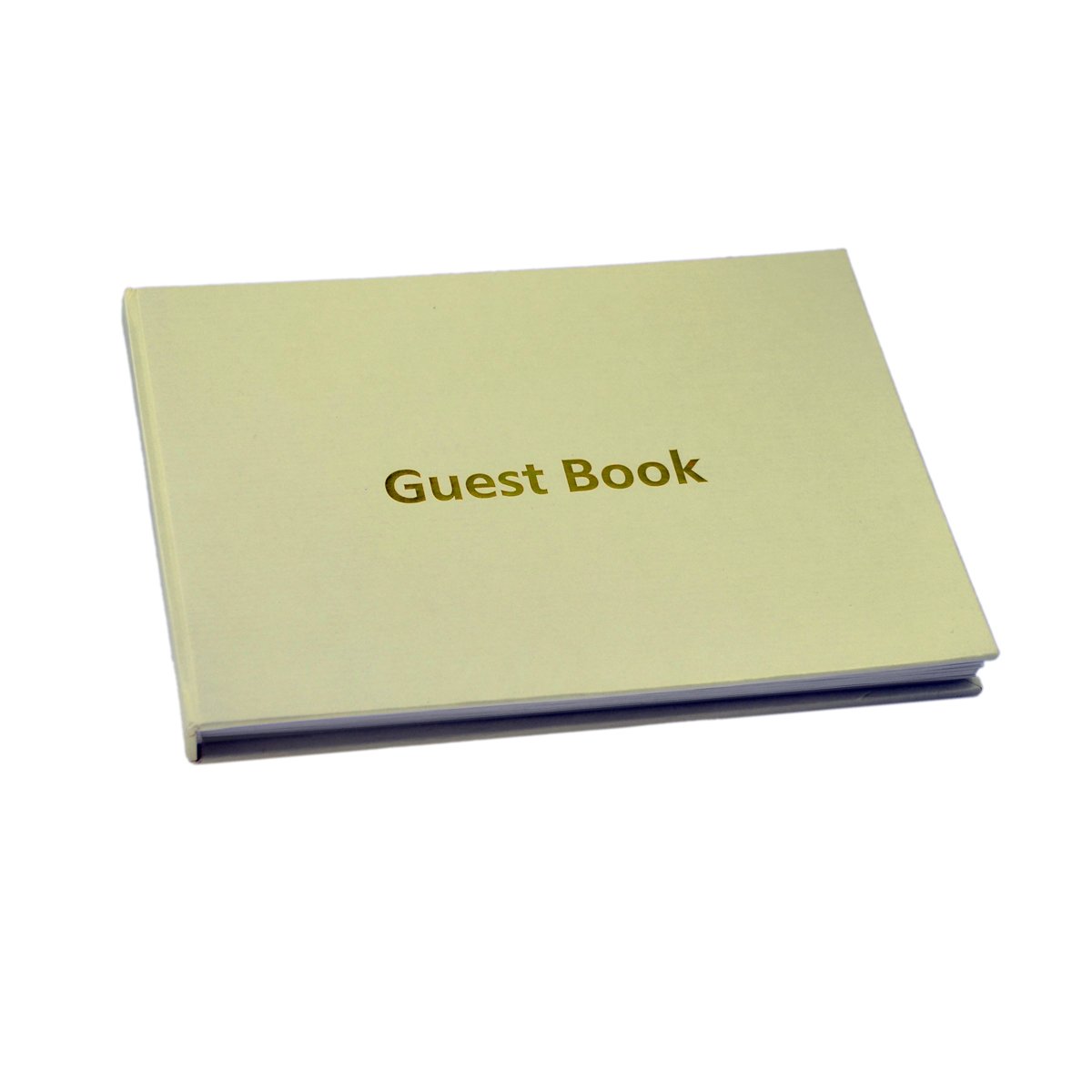 GTR-Prestige Giftware Plain Ivory Guest Book - XPGBI