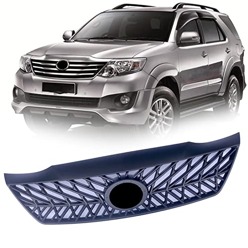 Grille de calandre avant de course pour Toyota Fortuner 2012 2013 2014, maille de pare-chocs 1 pièce