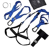 SSY-YU Resistance Training Straps，Fitness Resistance Training Kit for Indoor or Outdoor Full Body Exercises, with Handle Male and Female Door Suspension Trainer