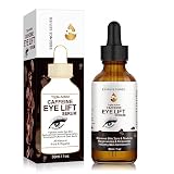 Caffeine Eye Lift Serum - Dark Circles Under Eye Treatment, Eye Cream for Wrinkle and Puffiness, Hyd