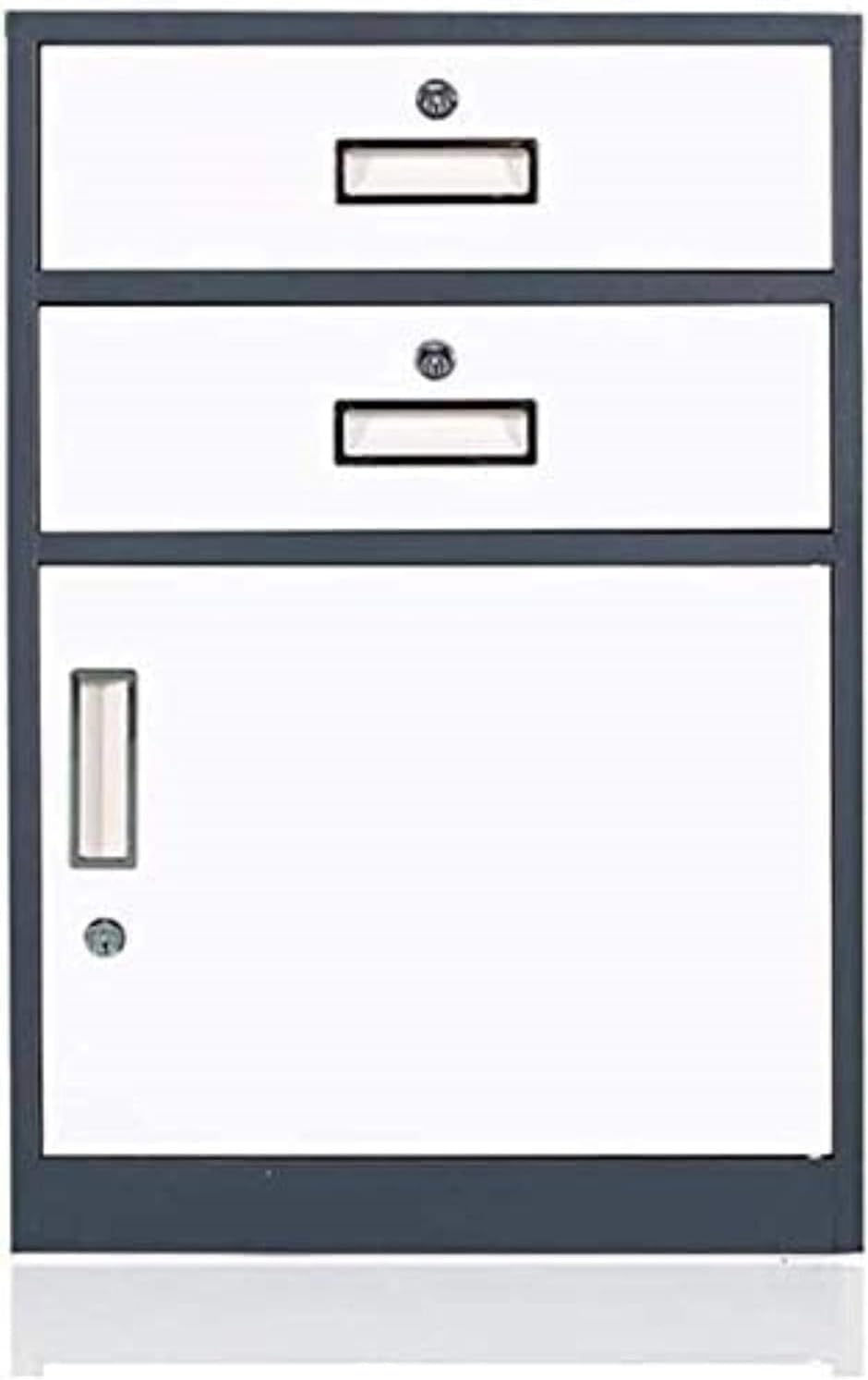 File Cabinets Mobile with Lock-3 Layer Drawer Lock Reel Storage Cabinet A4 Office File Data Cabinet(#20)