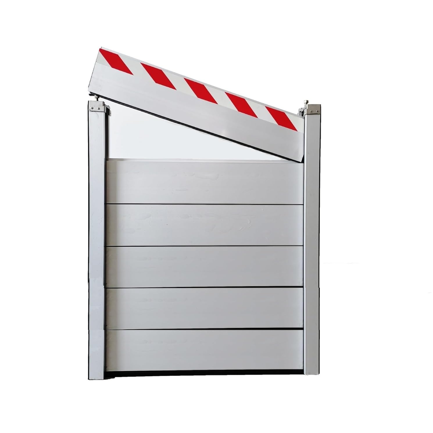Déflecteur anti-inondation réutilisable en aluminium pour entrée de maison